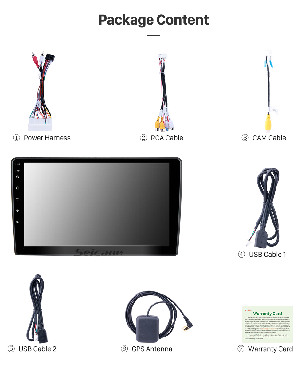 Seicane Для TOYOTA AVANZA 2004-2007 FAW SENIA M80 2009-2014 Радио Android 10.0 HD с сенсорным экраном 9-дюймовая система GPS-навигации с поддержкой WIFI Bluetooth Carplay DVR Seicane Для TOYOTA AVANZA 2004-2007 FAW SENIA M80 2009-2014 Радио Android 10.0 HD с сенсорным экраном 9-дюймовая система GPS-навигации с поддержкой WIFI Bluetooth Carplay DVR