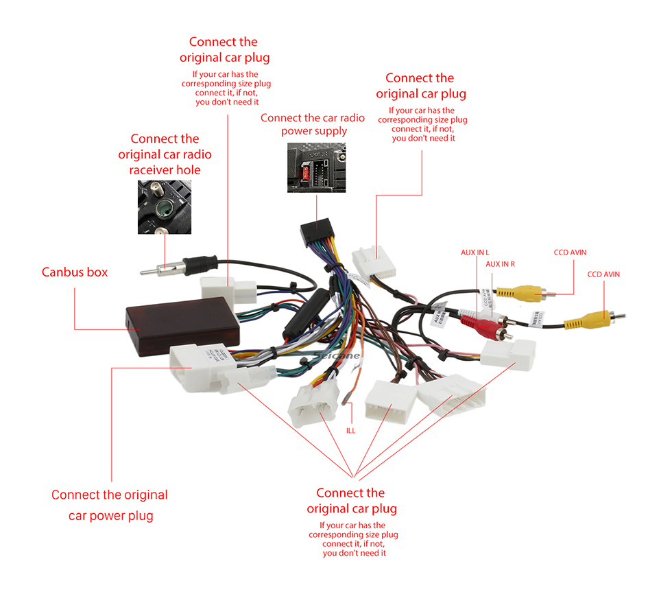 Seicane 9 pouces Android 12.0 Unité principale de radio Carplay sans fil pour 2003-2009 TOYOTA PRIUS 20 Prise en charge de la caméra Bluetooth AHD à écran tactile GPS