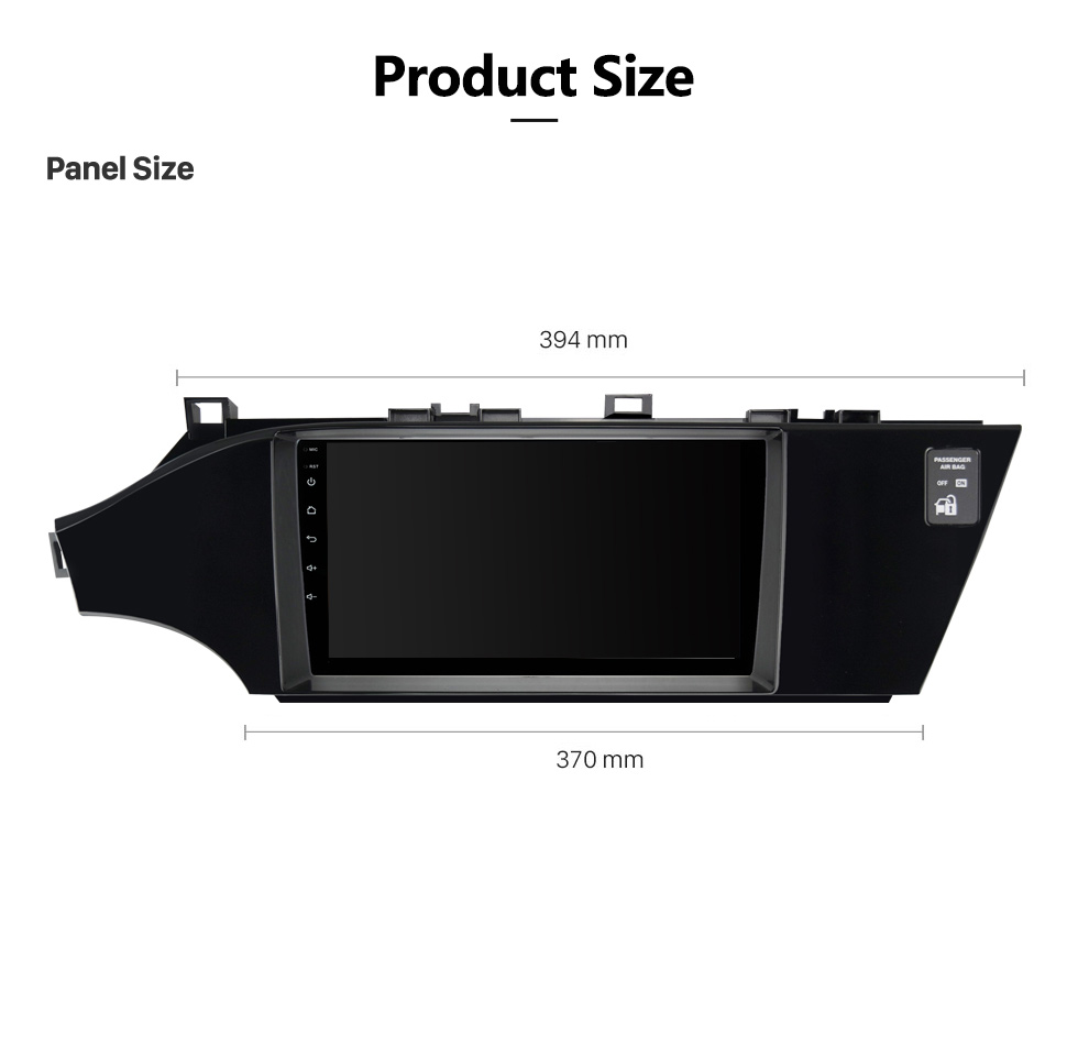 Seicane Сенсорный HD-экран Android 13.0 9 дюймов для Toyota Avalon LHD 2013 года в приборной панели Радио с Carplay Bluetooth WIFI GPS Navi Поддержка DVR