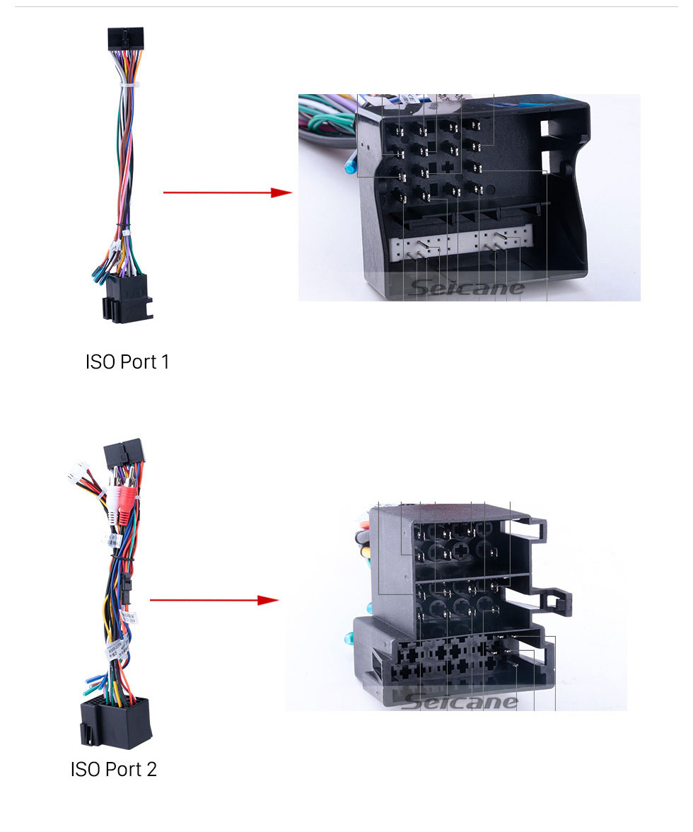 Seicane Pantalla táctil HD de 9 pulgadas Android 11.0 para SEAT LEON LHD 2005-2012 Radio Sistema de navegación GPS Soporte Bluetooth Carplay Cámara de respaldo