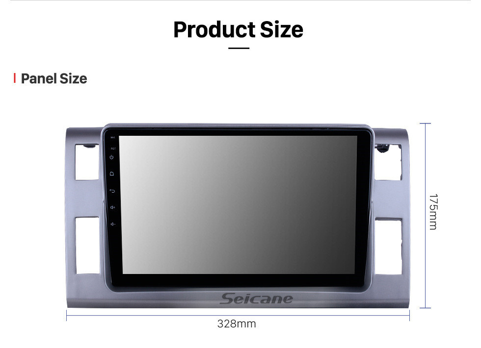 Seicane HD-Touchscreen 10,1 Zoll Android 13.0 für 2006 Toyota Previa Estima Tarago Radio GPS-Navigationssystem Bluetooth Carplay-Unterstützung Rückfahrkamera Seicane HD-Touchscreen 10,1 Zoll Android 13.0 für 2006 Toyota Previa Estima Tarago Radio GPS-Navigationssystem Bluetooth Carplay-Unterstützung Rückfahrkamera