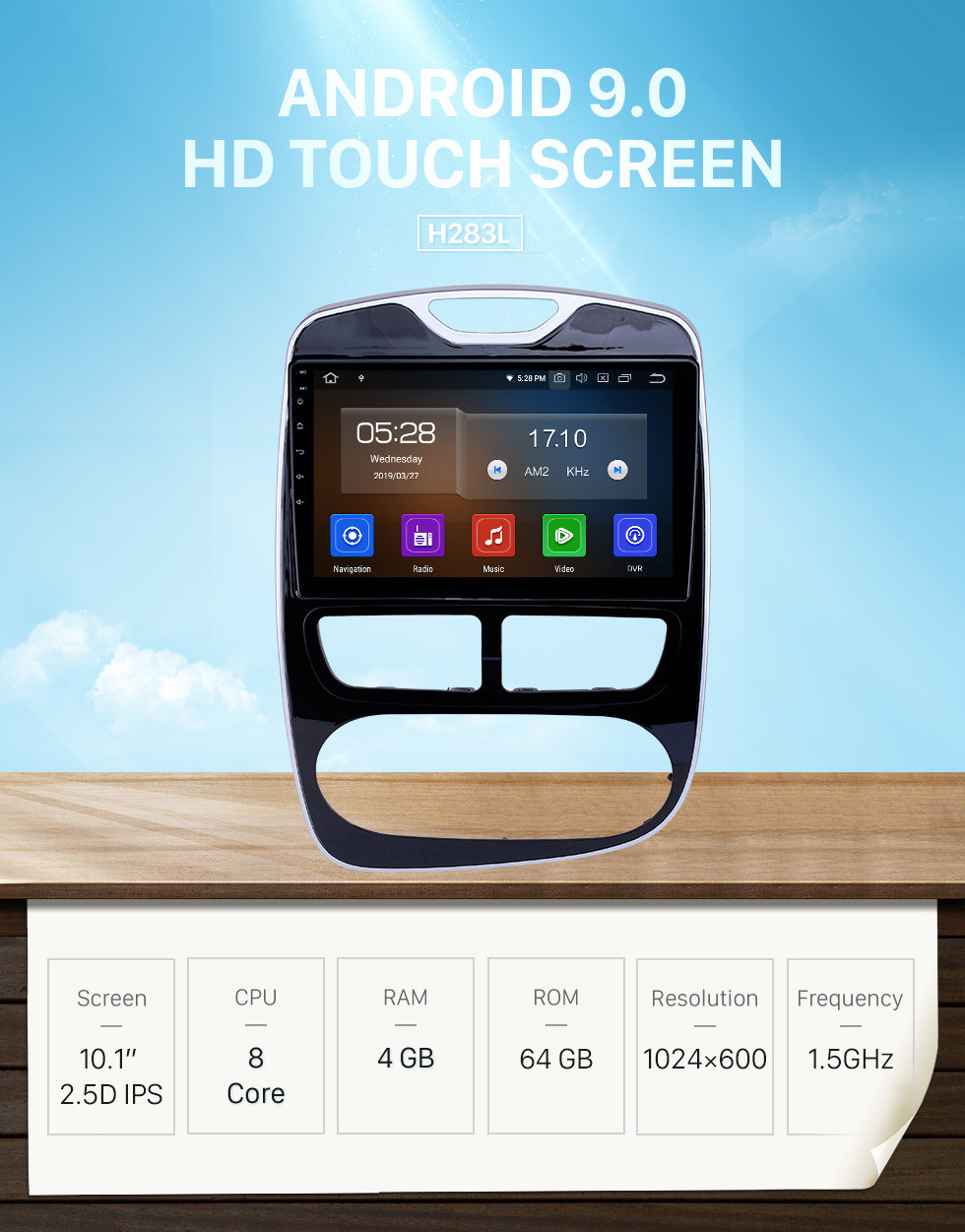 Seicane Android 9.0 10.1 Inch HD Touchscreen GPS Navigation System Auto stereo 2012-2016 Renault Clio Digital/Analog Manual air conditioner Support Bluetooth 3G/4G WIFI OBDII Video Steering Wheel Control DVR Seicane Android 9.0 10.1 Inch HD Touchscreen GPS Navigation System Auto stereo 2012-2016 Renault Clio Digital/Analog Manual air conditioner Support Bluetooth 3G/4G WIFI OBDII Video Steering Wheel Control DVR