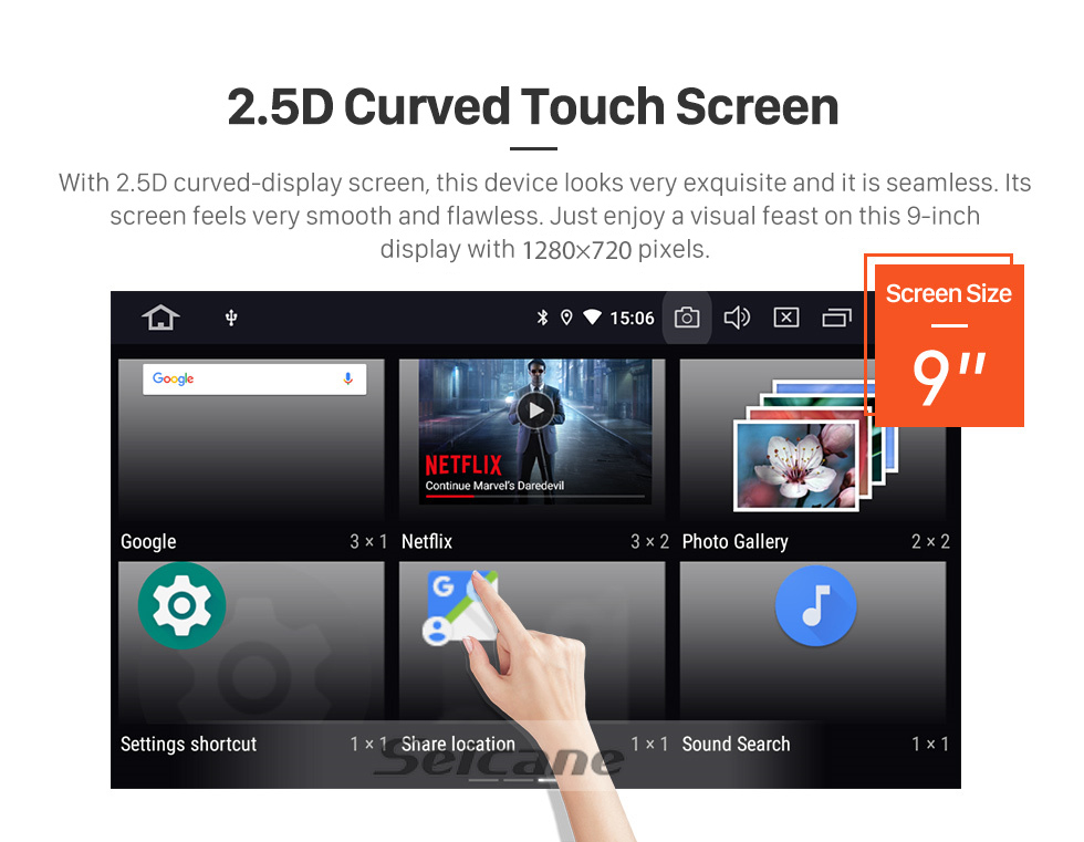 Seicane Android 13.0 For 1999-2005 TOYOTA VITZ YARIS ECHO Radio 9 inch GPS Navigation System with Bluetooth HD Touchscreen Carplay support SWC Seicane Android 13.0 For 1999-2005 TOYOTA VITZ YARIS ECHO Radio 9 inch GPS Navigation System with Bluetooth HD Touchscreen Carplay support SWC
