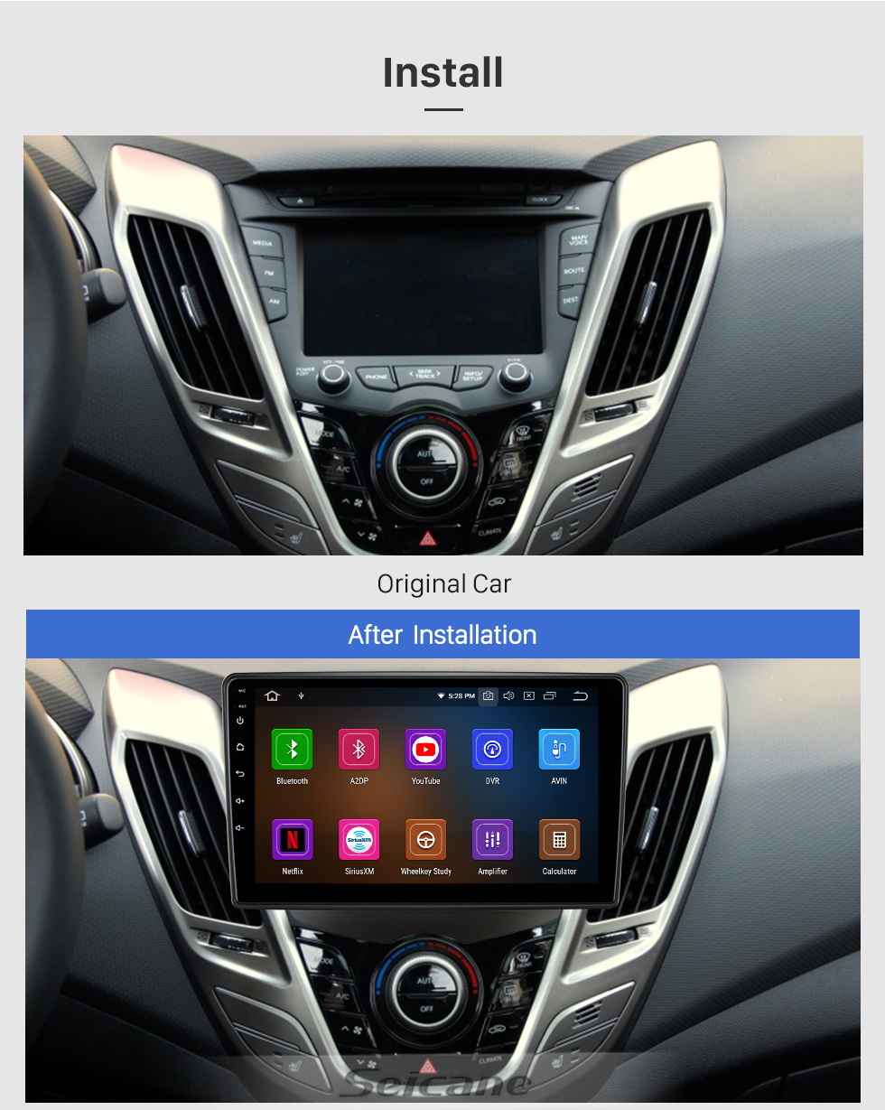 Seicane For 2016 Lexus NX200 Radio 9 inch Android 11.0 HD Touchscreen Bluetooth with GPS Navigation System Carplay support 1080P