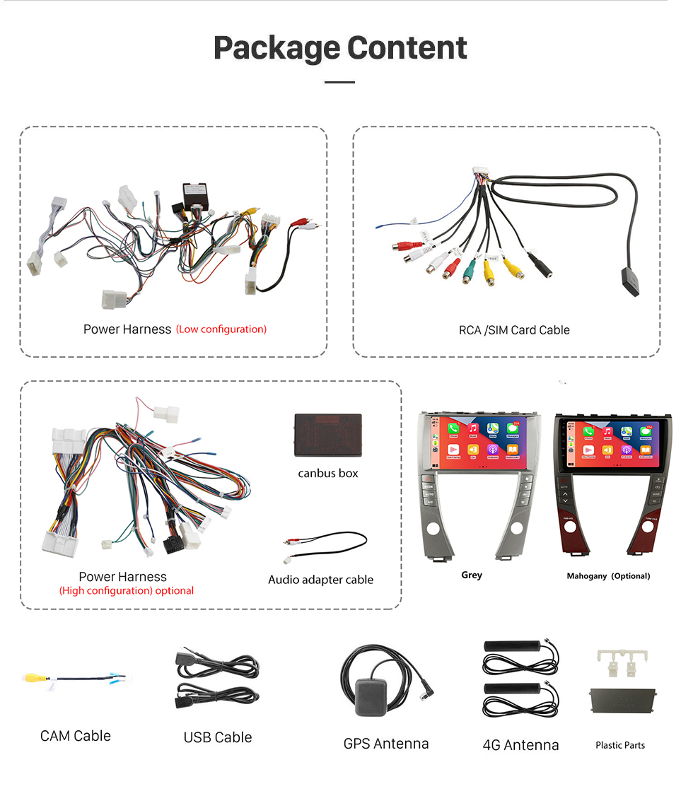 Seicane Para BMW MINI COUNTRYMAN R55 R56 R57 R58 R60 R61 2010-2016 Radio 9 pulgadas Android 13.0 HD Pantalla táctil Bluetooth con sistema de navegación GPS Soporte Carplay 1080P