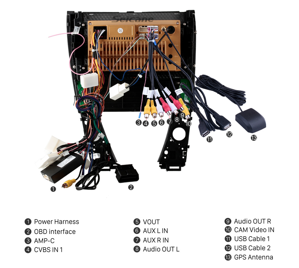 Seicane Para 2006-2012 LEXUS ES240 ES350 Radio Android 10.0 HD Touchscreen Sistema de navegação GPS de 9 polegadas com suporte para Bluetooth Carplay DVR Seicane Para 2006-2012 LEXUS ES240 ES350 Radio Android 10.0 HD Touchscreen Sistema de navegação GPS de 9 polegadas com suporte para Bluetooth Carplay DVR