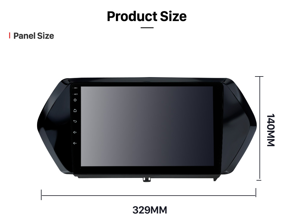 Seicane Para 2014-2018 Skoda Yeti Radio Android 10.0 HD Touchscreen Sistema de navegação GPS de 10,1 polegadas com suporte para Bluetooth Carplay DVR