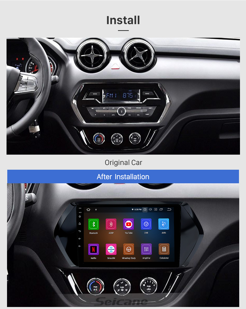 Seicane OEM Android 11.0 para 2016 Dongnan DX3 Radio com Bluetooth 9 polegadas HD Touchscreen Sistema de navegação GPS Suporte para Carplay DSP