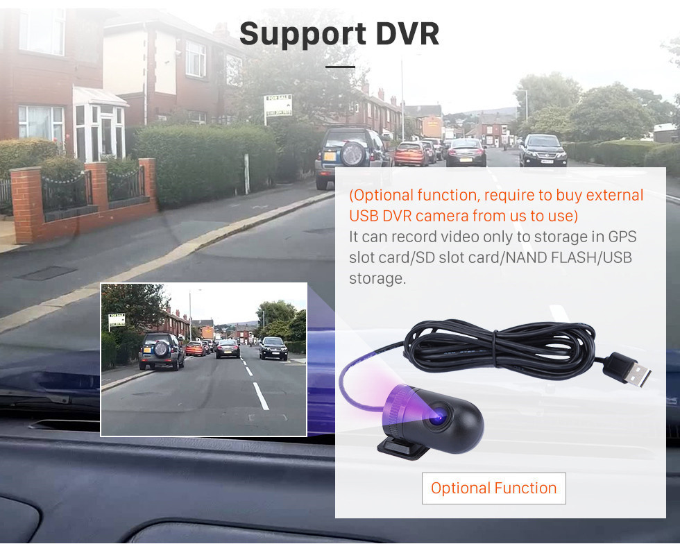 Seicane Système audio de voiture à écran tactile de qualité pour Mitsubishi Airtrek/Outlander 200-2005 avec DSP Carplay Support Bluetooth GPS Navigation Picture in Picture