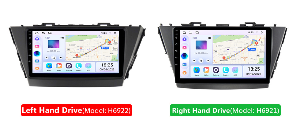 Seicane OEM 9 inch Android 13.0 for 2013 TOYOTA PRIUS+ LHD Radio with Bluetooth HD Touchscreen GPS Navigation System support Carplay DAB+ Seicane OEM 9 inch Android 13.0 for 2013 TOYOTA PRIUS+ LHD Radio with Bluetooth HD Touchscreen GPS Navigation System support Carplay DAB+