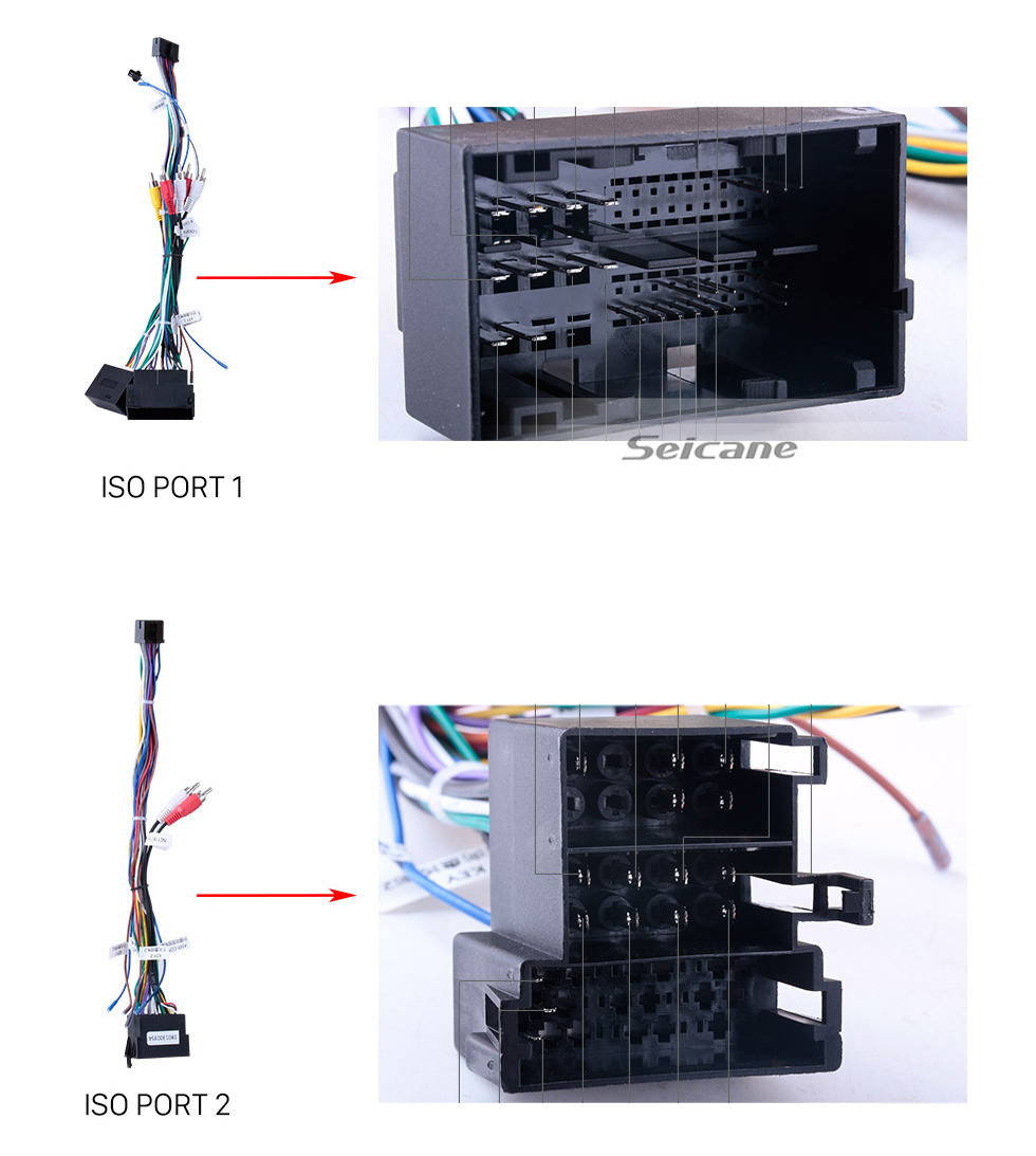 Seicane Pantalla táctil HD de 9 pulgadas para 2021 FIAT STRADA Autoradio Radio de coche Reparación de radio de coche Reproductor de DVD de coche con soporte Wifi Carplay