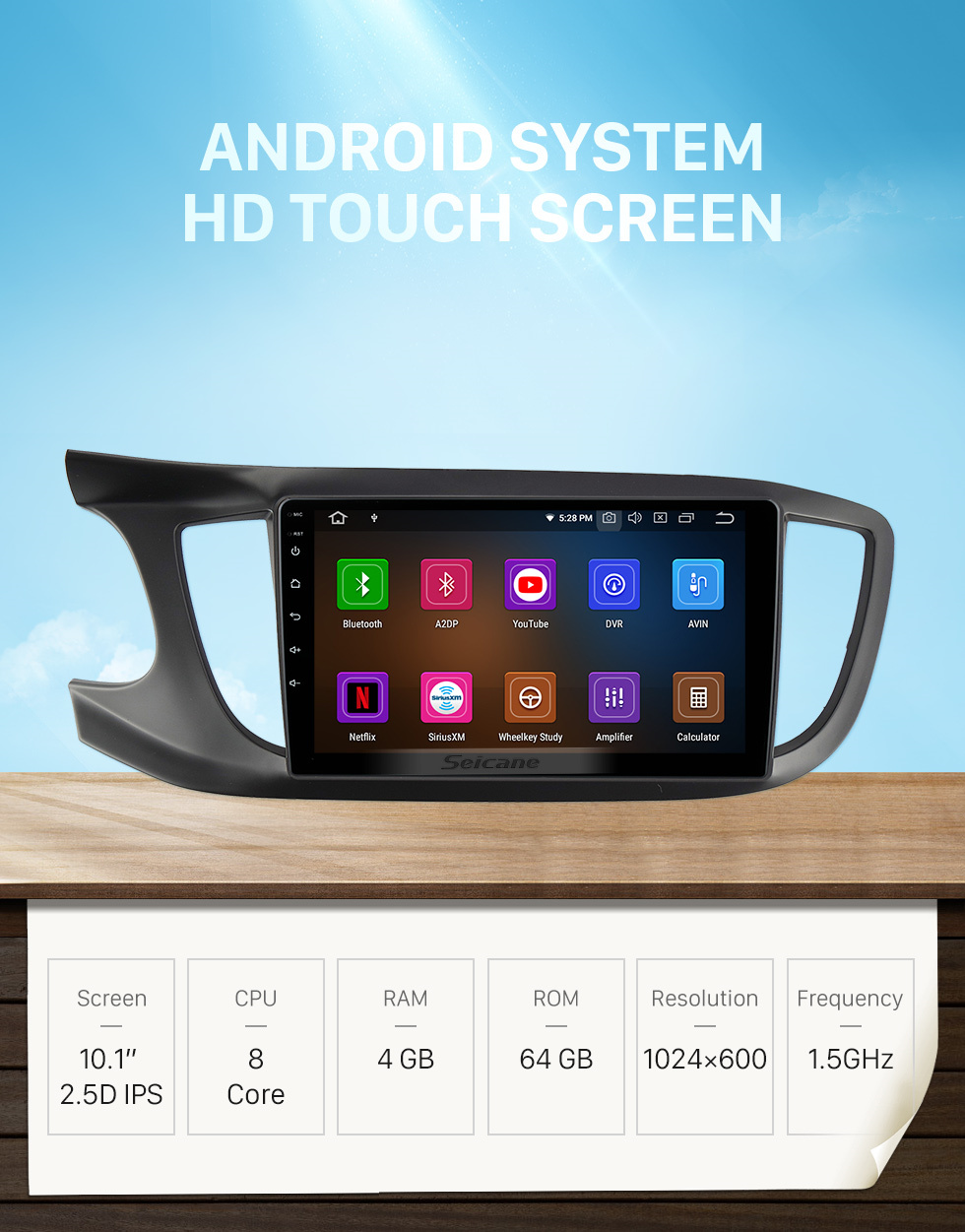 Seicane Tela sensível ao toque HD de 10,1 polegadas para 2015-2017 ROEWE 360 LHD rádio estéreo automotivo Bluetooth Sistema de áudio automotivo Suporte Picture in Picture Seicane Tela sensível ao toque HD de 10,1 polegadas para 2015-2017 ROEWE 360 LHD rádio estéreo automotivo Bluetooth Sistema de áudio automotivo Suporte Picture in Picture
