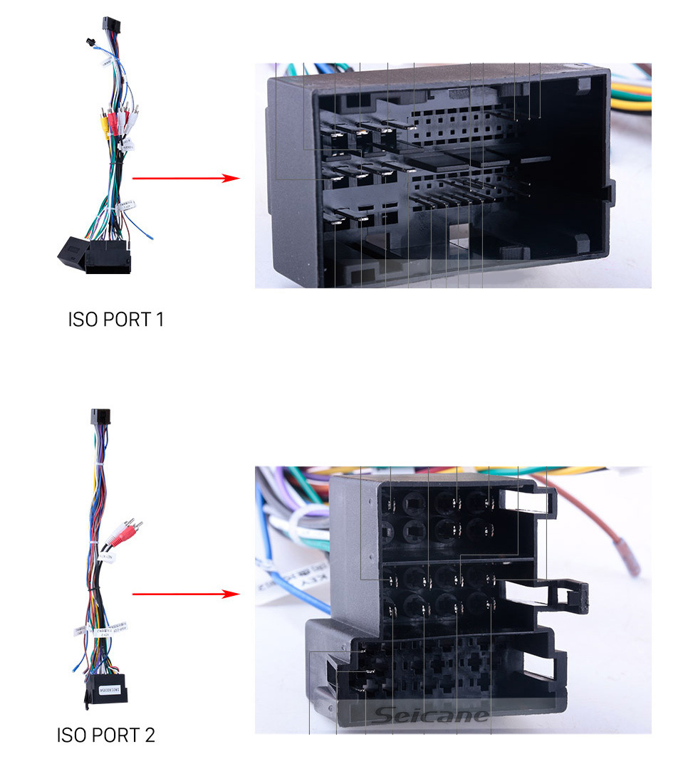 Seicane Pantalla táctil HD de 9 pulgadas para 2006+ FIAT BRAVO Reproductor multimedia Estéreo para automóvil con soporte Bluetooth Wifi Reproductor de video 1080P