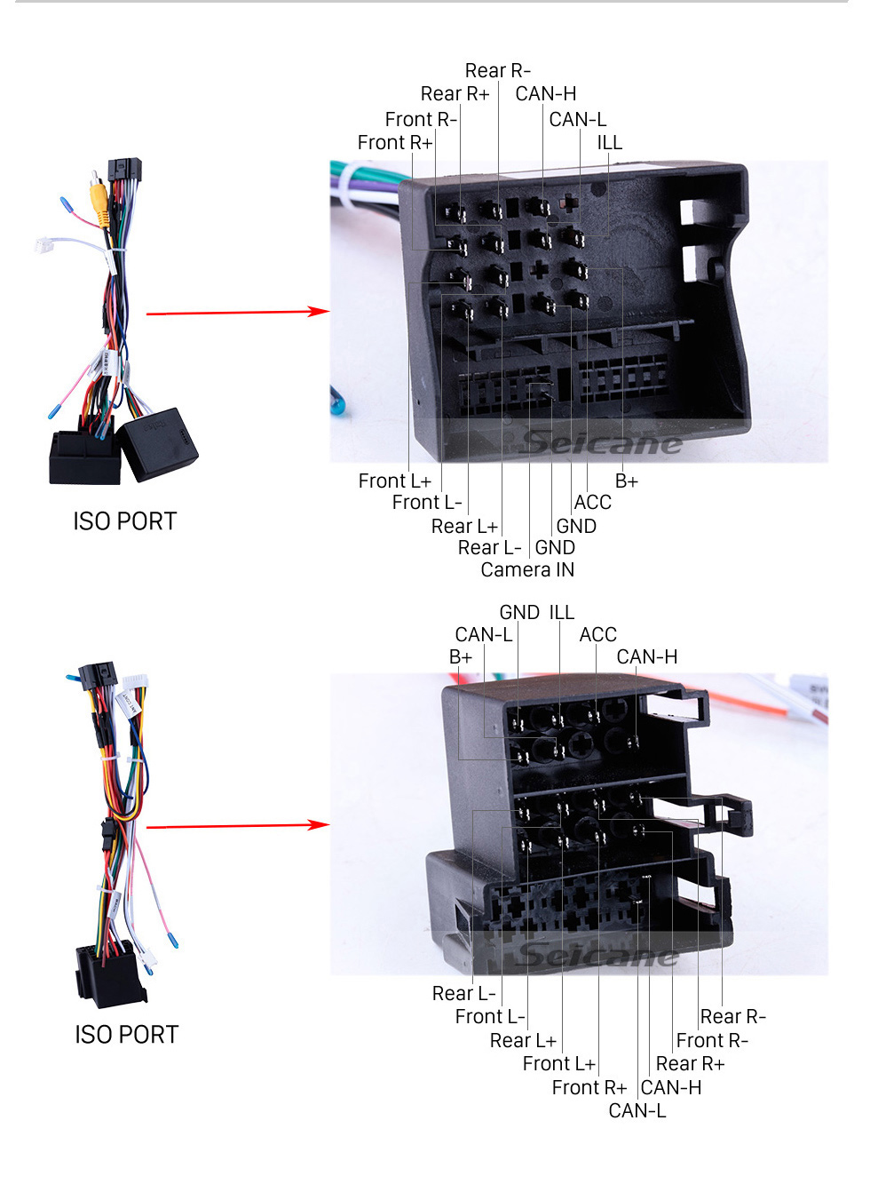 Seicane Android 10.0 de 9 pulgadas para 2004-2011 Mercedes Benz SL clase W203 Radio Sistema de navegación GPS con pantalla táctil HD Soporte Bluetooth Carplay OBD2