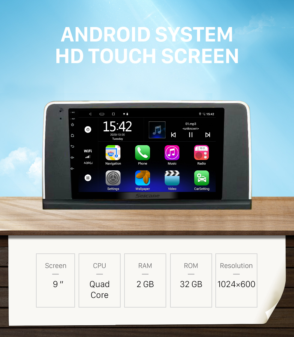 Seicane Para 2013-2016 bmw 3 series f30 f31 f34 f35 nbt rádio android 10.0 hd touchscreen 9 polegadas sistema de navegação gps com suporte bluetooth carplay dvr