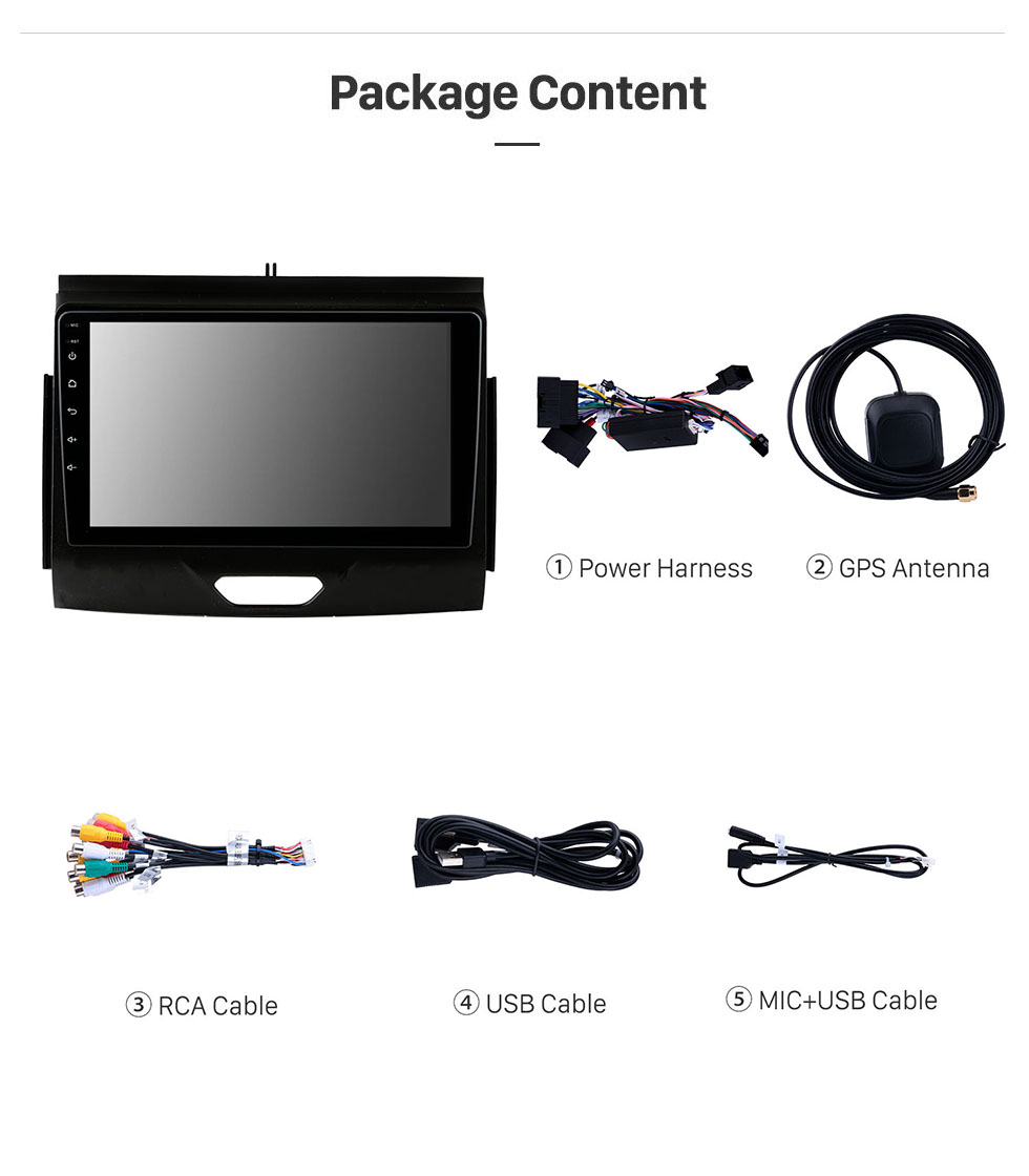 Seicane Android 12.0 For 2018 Ford RANGER Radio 9 inch GPS Navigation System with Bluetooth HD Touchscreen Carplay support DSP Seicane Android 12.0 For 2018 Ford RANGER Radio 9 inch GPS Navigation System with Bluetooth HD Touchscreen Carplay support DSP