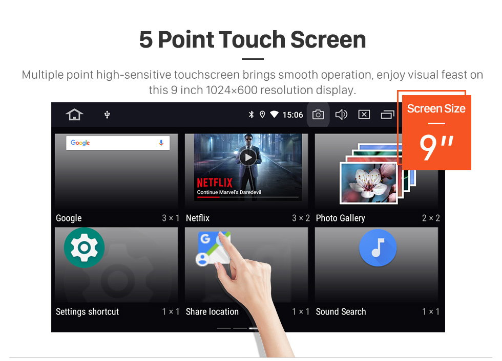 Seicane Android 9.0 9 pouces HD 1024 * 600 Autoradio à écran tactile pour 2010-2015 KIA Sportage Navigation GPS Bluetooth WIFI USB Lien miroir Support DVR OBD2 4G WiFi Contrôle du volant Caméra de recul Seicane Android 9.0 9 pouces HD 1024 * 600 Autoradio à écran tactile pour 2010-2015 KIA Sportage Navigation GPS Bluetooth WIFI USB Lien miroir Support DVR OBD2 4G WiFi Contrôle du volant Caméra de recul