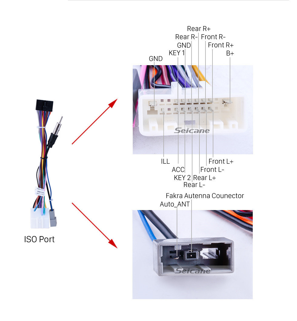 Seicane 9 pulgadas OEM Android 11.0 HD Pantalla táctil Reproductor multimedia GPS Radio Sistema de navegación GPS para 2008-2012 Subaru Forester con soporte USB 4G WIFI Cámara de visión trasera DVR OBD II