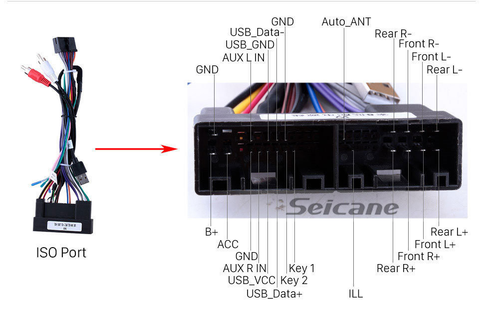 Seicane Écran tactile HD de 9 pouces pour 2015 2016 2017 Hyundai sonata Android 11.0 Radio Navigation GPS avec caméra de recul TV numérique Commande au volant Wifi Bluetooth Musique