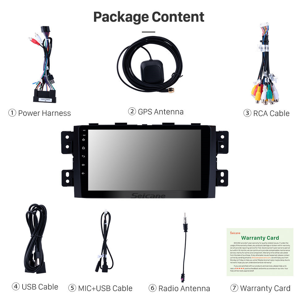 Seicane 9 inch aftermarket Android 11.0 HD Touchscreen GPS Navigation System Radio For 2008-2016 Kia Borrego with USB SupportDVR OBD II /4G WIFI Steering Wheel Control Seicane 9 inch aftermarket Android 11.0 HD Touchscreen GPS Navigation System Radio For 2008-2016 Kia Borrego with USB SupportDVR OBD II /4G WIFI Steering Wheel Control
