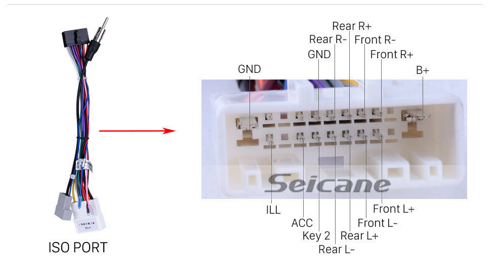 Seicane 9 pouces 2013-2017 Nissan Teana Android 11.0 Système de navigation GPS Autoradio 3G WiFi TV Canbus USB Caméra de recul Lien miroir HD 1080P Vidéo