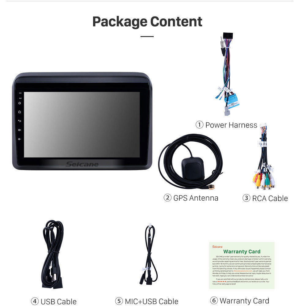Seicane Pantalla táctil HD de 9 pulgadas 2018 2019 Suzuki ERTIGA Android 11.0 Radio con sistema de navegación GPS WIFI USB Bluetooth Mirror Link compatible Cámara de reserva DVR 1080p Reproductor de DVD TPMS