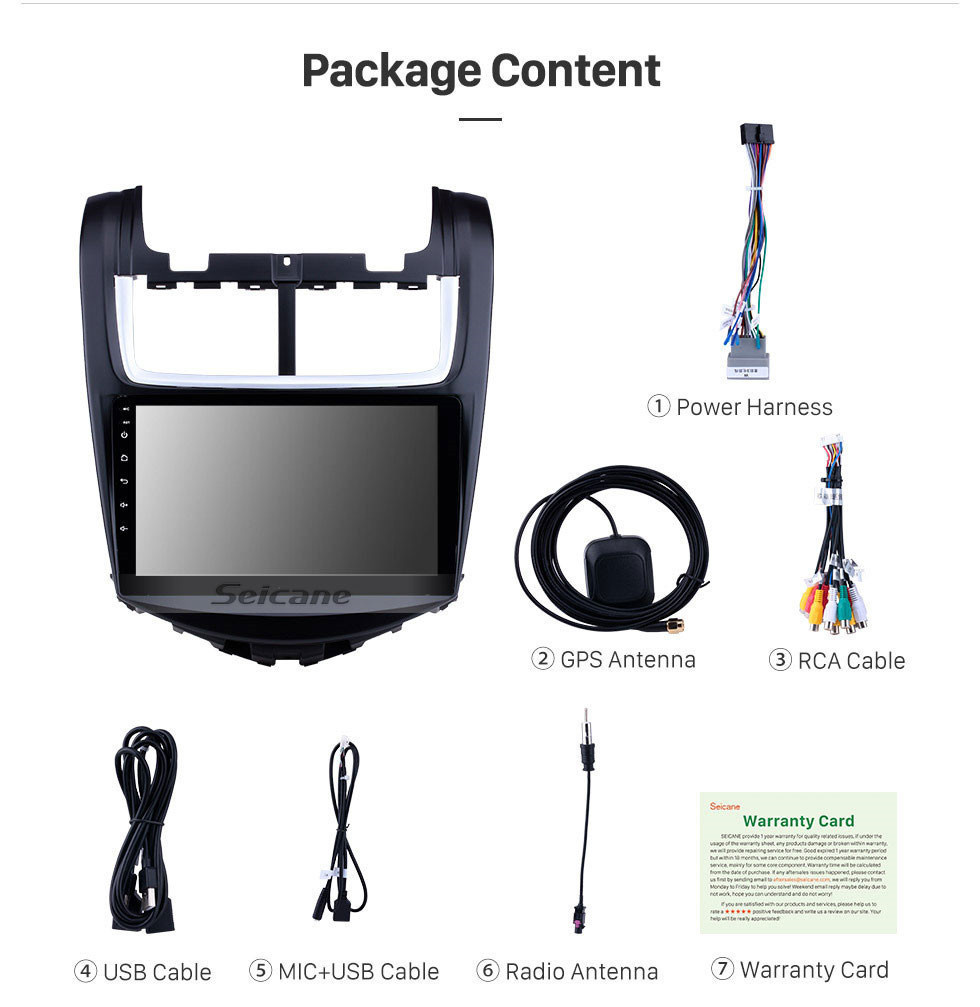 Seicane 9 polegadas 2014 Chevy Chevrolet Aveo HD Tela sensível ao toque GPS Rádio Navegação de substituição Bluetooth Música WiFi Suporte para sintonizador de TV DVR AUX Leitor de DVD 3G Controle de volante Seicane 9 polegadas 2014 Chevy Chevrolet Aveo HD Tela sensível ao toque GPS Rádio Navegação de substituição Bluetooth Música WiFi Suporte para sintonizador de TV DVR AUX Leitor de DVD 3G Controle de volante