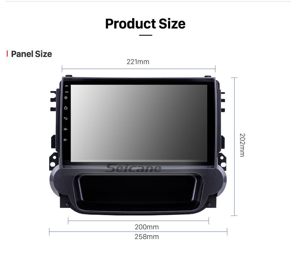 Seicane 9 inch Android 11.0 2012 2013 2014 Chevy Chevrolet Malibu Radio GPS HD 1024*600 Touchscreen Bluetooth OBD2 Backup camera digital TV 4G WIFI Steering Wheel Control Mirror Link