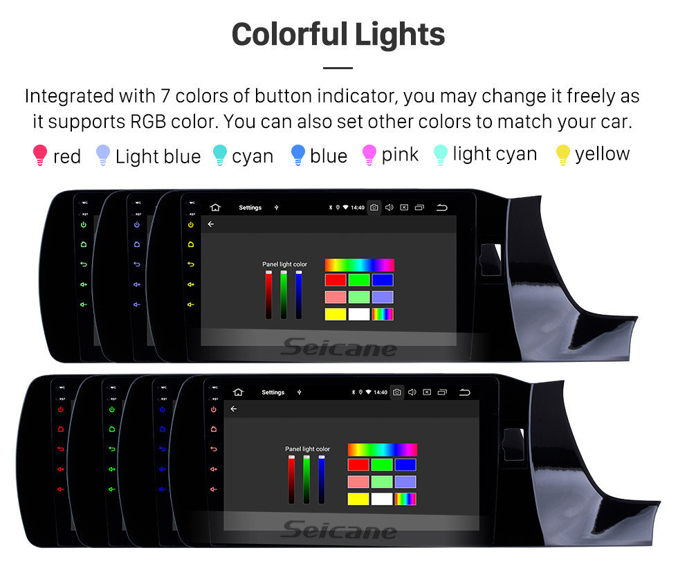 Seicane HD Touchscreen 2018-2019 Honda Amaze RHD 9 Polegada Android 11.0 Sistema de Navegação GPS Do Carro Auto rádio com WIFI Bluetooth música USB FM Suporte SWC Digital TV OBD2 DVR