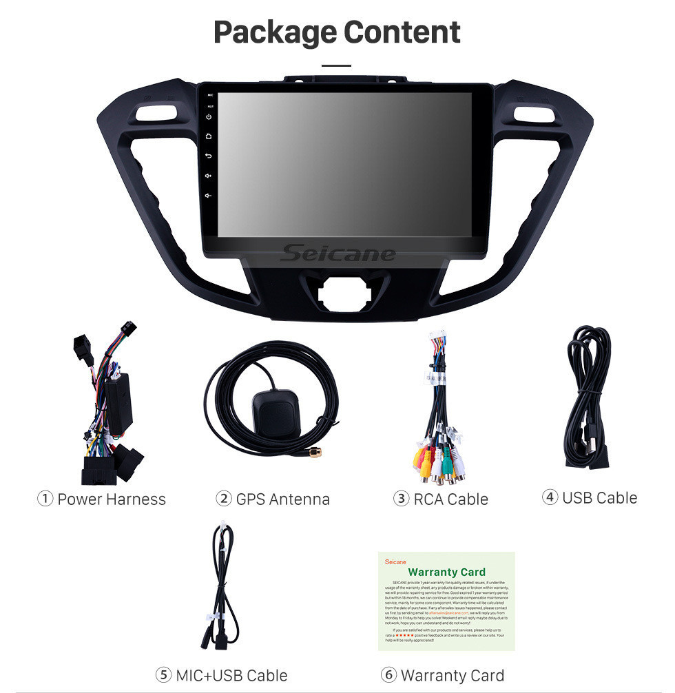 Seicane 2017 Ford JMC Tourneo Connect Low Version 9 inch Android 11.0 Radio HD Touchscreen GPS Navi Stereo with USB FM RDS WIFI Bluetooth support SWC DVD Playe 4G Seicane 2017 Ford JMC Tourneo Connect Low Version 9 inch Android 11.0 Radio HD Touchscreen GPS Navi Stereo with USB FM RDS WIFI Bluetooth support SWC DVD Playe 4G