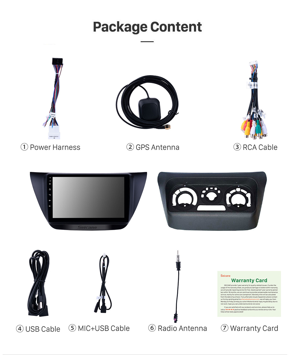Seicane OEM 9 Zoll Android 11.0 Radio für 2006-2010 MITSUBISHI LANCER IX Bluetooth Wifi HD Touchscreen GPS-Navigation Carplay USB-Unterstützung OBD2 Digital TV 4G Seicane OEM 9 Zoll Android 11.0 Radio für 2006-2010 MITSUBISHI LANCER IX Bluetooth Wifi HD Touchscreen GPS-Navigation Carplay USB-Unterstützung OBD2 Digital TV 4G