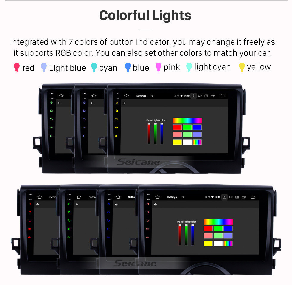 Seicane Écran tactile HD 2010 2011-2015 TOYOTA REIZ Mark X 9 pouces Android 11.0 Radio de navigation GPS Bluetooth Carplay Musique Prise en charge AUX TPMS SWC OBD2 DVR Seicane Écran tactile HD 2010 2011-2015 TOYOTA REIZ Mark X 9 pouces Android 11.0 Radio de navigation GPS Bluetooth Carplay Musique Prise en charge AUX TPMS SWC OBD2 DVR