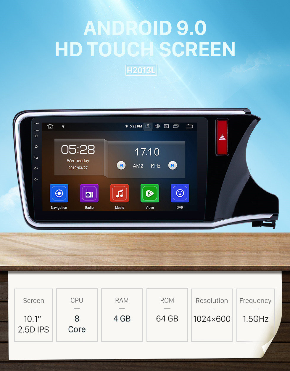 Seicane Android 9.0 rádio sistema de navegação de 10,1 polegadas Touch Screen de GPS para 2014 2015 2016 2017 Honda City (RHD) com Bluetooth Música Espelho Fazer a ligação OBD2 3G WiFi backup câmera de vídeo 1080p AUX controle de volante Seicane Android 9.0 rádio sistema de navegação de 10,1 polegadas Touch Screen de GPS para 2014 2015 2016 2017 Honda City (RHD) com Bluetooth Música Espelho Fazer a ligação OBD2 3G WiFi backup câmera de vídeo 1080p AUX controle de volante
