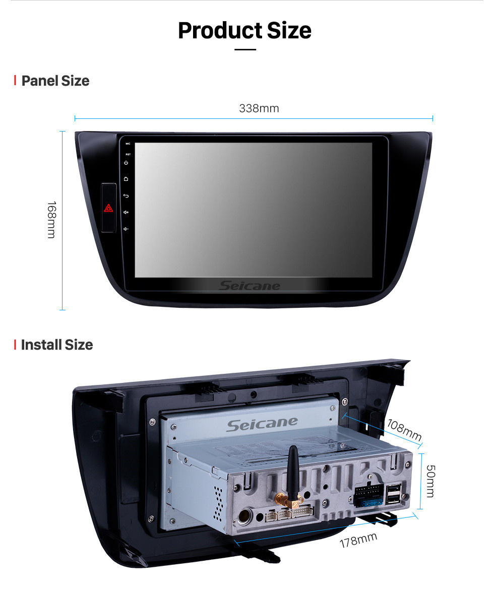 Seicane 10,1 zoll Android 11.0 Radio für 2017-2018 Changan LingXuan Bluetooth Touchscreen GPS Navigation Carplay USB AUX unterstützung TPMS SWC