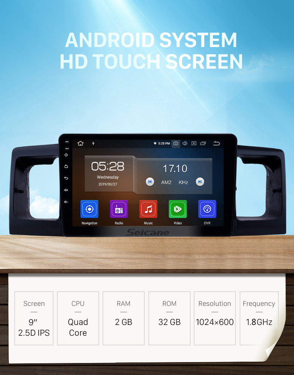 Seicane 9 inch Android 11.0 GPS Navigation Radio for 2013 Toyota Corolla/BYD F3 with HD Touchscreen Carplay AUX Bluetooth support 1080P Seicane 9 inch Android 11.0 GPS Navigation Radio for 2013 Toyota Corolla/BYD F3 with HD Touchscreen Carplay AUX Bluetooth support 1080P