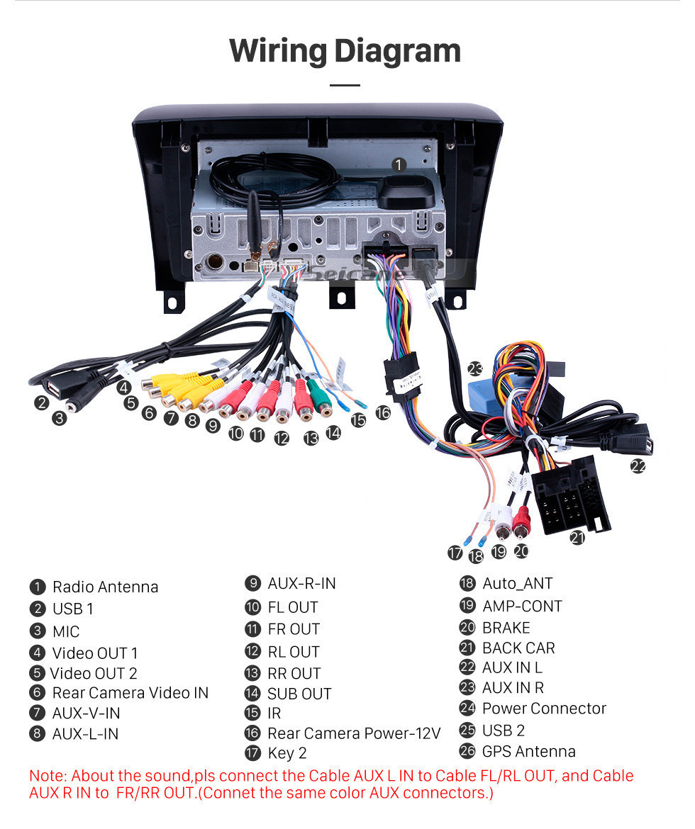 Seicane Android 11.0 Radio de navegación GPS de 9 pulgadas para MG3 2011-2016 con pantalla táctil HD Carplay Bluetooth Mirror Link compatible con TPMS TV digital