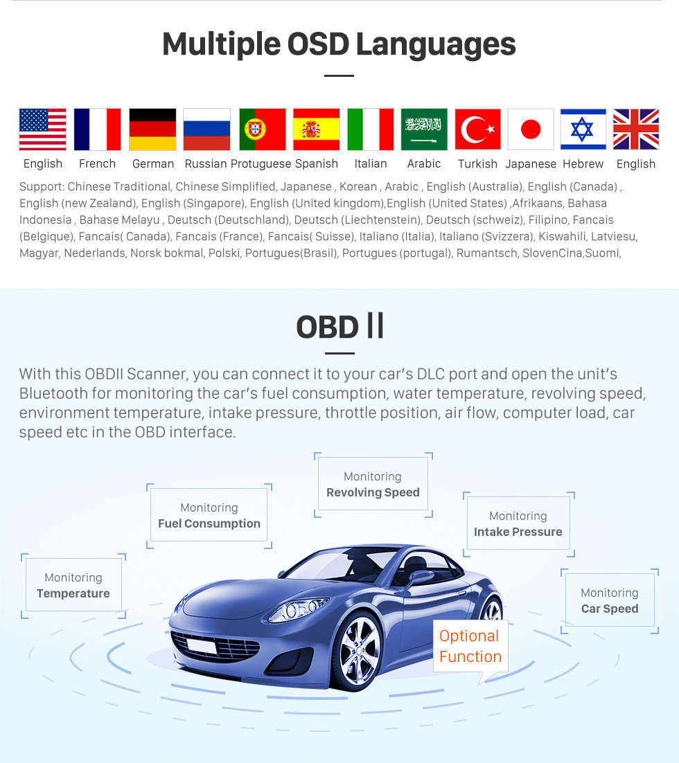 Seicane Android 9,0 9-дюймовый HD сенсорный экран для 1995-2003 BMW 5 серии E39 / X5 E53 Радио GPS навигационная система Bluetooth Поддержка Carplay OBD2 DVR