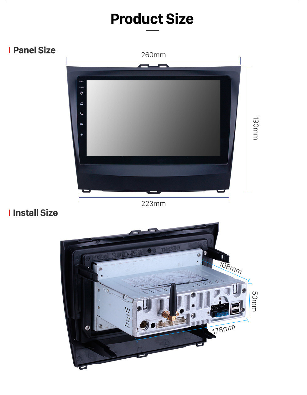 Seicane 2014-2015 BYD L3 Android 11.0 9-дюймовый GPS-навигация Радио Bluetooth HD с сенсорным экраном USB Поддержка Carplay DVR DAB + SWC Seicane 2014-2015 BYD L3 Android 11.0 9-дюймовый GPS-навигация Радио Bluetooth HD с сенсорным экраном USB Поддержка Carplay DVR DAB + SWC