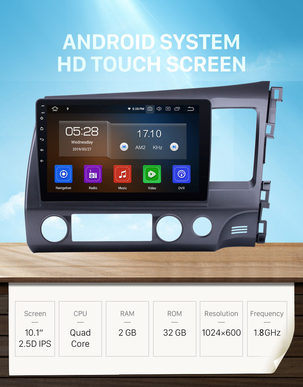 Seicane All-in-one 10.1 inch Android 11.0 Radio Removal for 2006-2011 Honda Civic RHD GPS Head Unit 1024*600 Multi-touch Capacitive Screen Bluetooth Music MP3 Mirror Link OBD2 AUX WiFi HD 1080P Seicane All-in-one 10.1 inch Android 11.0 Radio Removal for 2006-2011 Honda Civic RHD GPS Head Unit 1024*600 Multi-touch Capacitive Screen Bluetooth Music MP3 Mirror Link OBD2 AUX WiFi HD 1080P