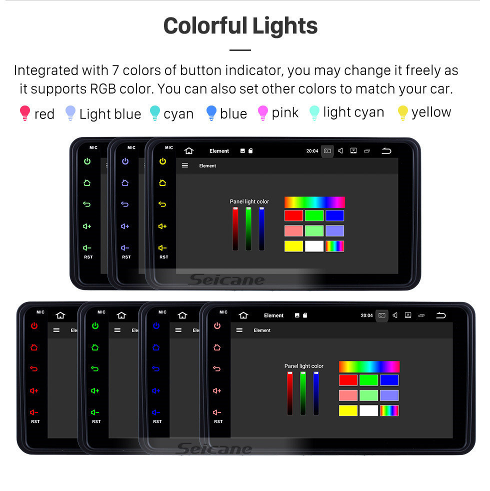 Seicane HD Touch screen 2007-2012 Suzuki JIMNY Android 11.0 Radio GPS Car Stereo Bluetooth Music MP3 TV Tuner AUX Steering Wheel Control USB suppoort Reverse Camera CD DVD Player Seicane HD Touch screen 2007-2012 Suzuki JIMNY Android 11.0 Radio GPS Car Stereo Bluetooth Music MP3 TV Tuner AUX Steering Wheel Control USB suppoort Reverse Camera CD DVD Player
