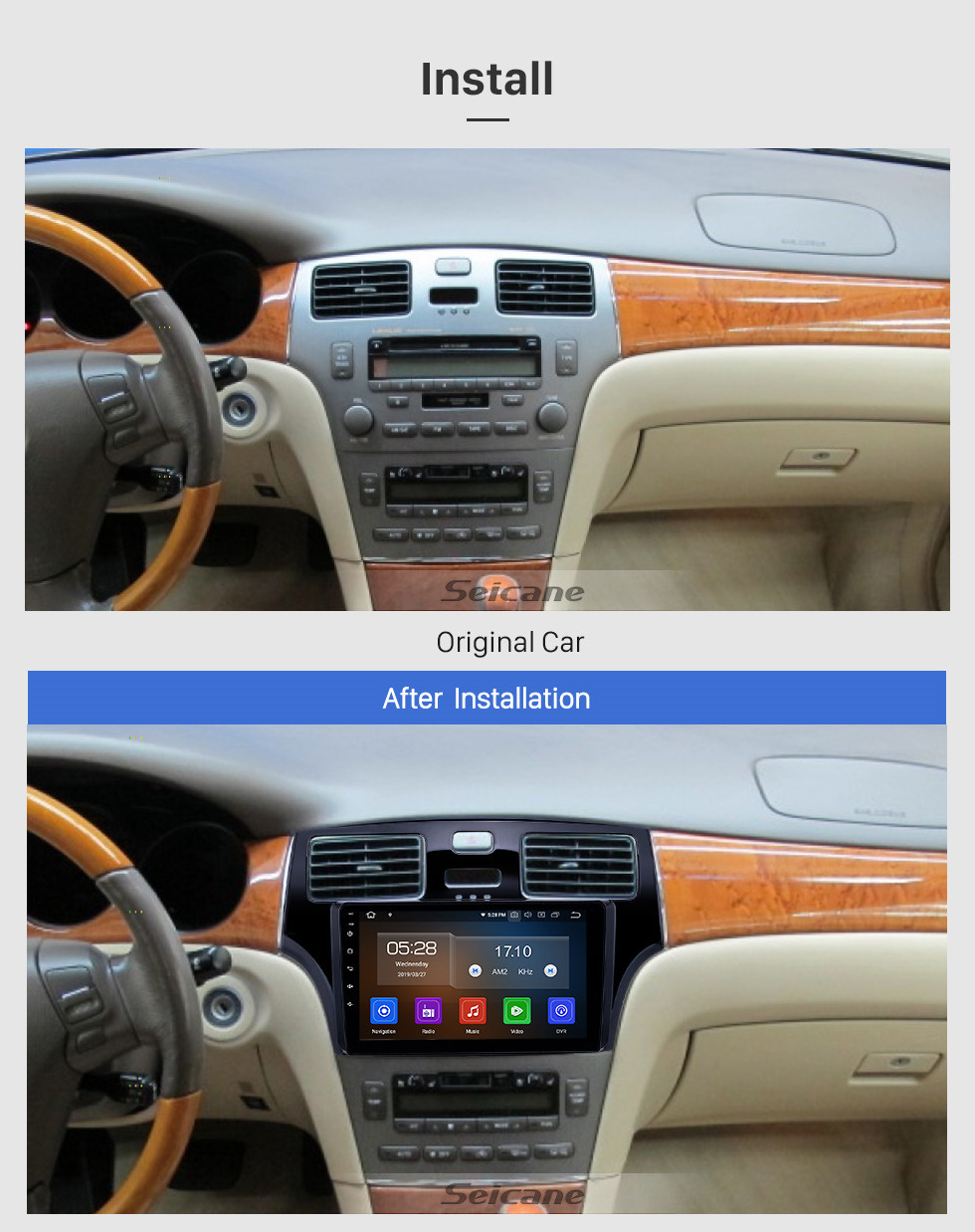 2001 2002 2003 2004 2005 Lexus Es300 Android 9 0 Hd