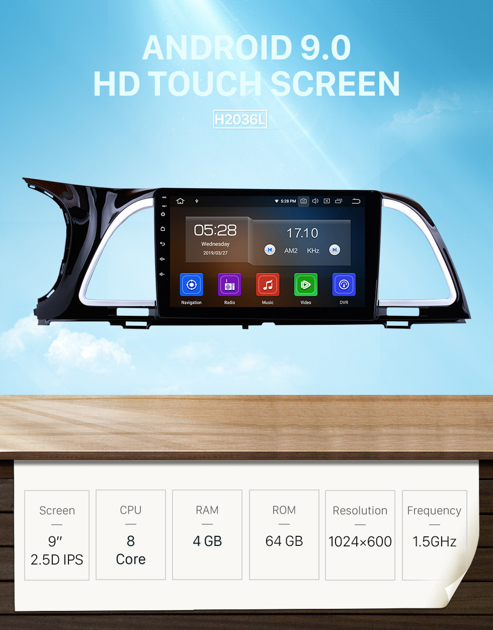 Seicane 9 inch Android 9.0 2014 2015-2018 Kia k4 Cachet Radio GPS Navigation System with HD touchscreen Bluetooth Steering Wheel Control Digital TV Mirror Link Backup Camera TPMS RDS AUX Seicane 9 inch Android 9.0 2014 2015-2018 Kia k4 Cachet Radio GPS Navigation System with HD touchscreen Bluetooth Steering Wheel Control Digital TV Mirror Link Backup Camera TPMS RDS AUX