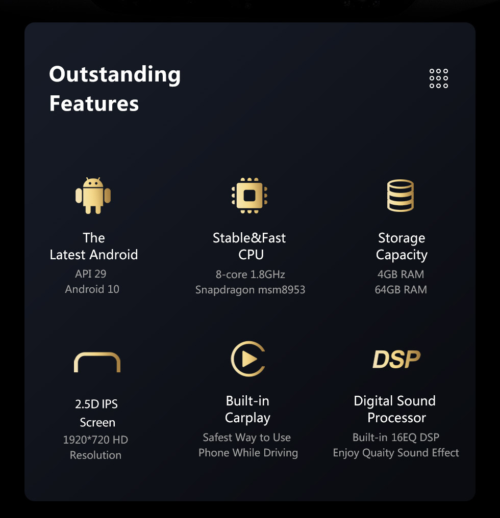 Seicane 10,25-дюймовый Android 10.0 для Mercedes-Benz S-Class RHD 2006-2013 Радио GPS-навигационная система с сенсорным экраном HD Поддержка Bluetooth Carplay