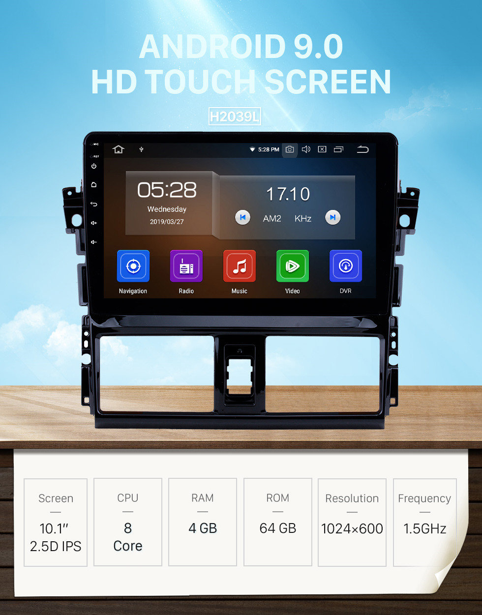 Seicane 10,1 pouces Android 9.0 2013 2014 2015 2016 Toyota Vios GPS Radio avec 1024 * 600 Écran tactile Bluetooth Musique 4G WiFi Caméra de recul Lien Lien OBD2 Contrôle au volant Seicane 10,1 pouces Android 9.0 2013 2014 2015 2016 Toyota Vios GPS Radio avec 1024 * 600 Écran tactile Bluetooth Musique 4G WiFi Caméra de recul Lien Lien OBD2 Contrôle au volant