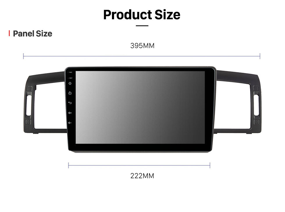 Seicane Pour 2007-2009 INFINITI M35 2005-2007 NISSAN FUGA Radio Android 10.0 HD Écran tactile 9 pouces Système de navigation GPS avec prise en charge Bluetooth Carplay DVR