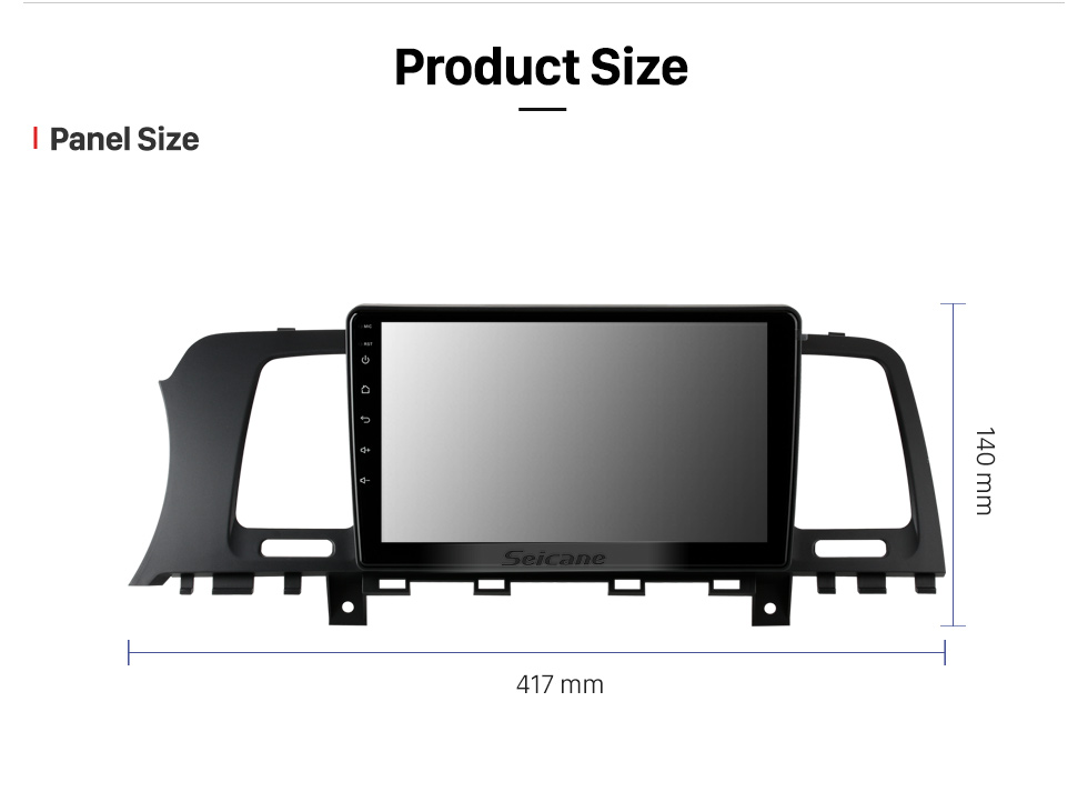 Seicane Android 10.0 HD Touchscreen 9 inch for 2011-2014 NISSAN MURANO LHD Radio GPS Navigation System with Bluetooth support Carplay Rear camera