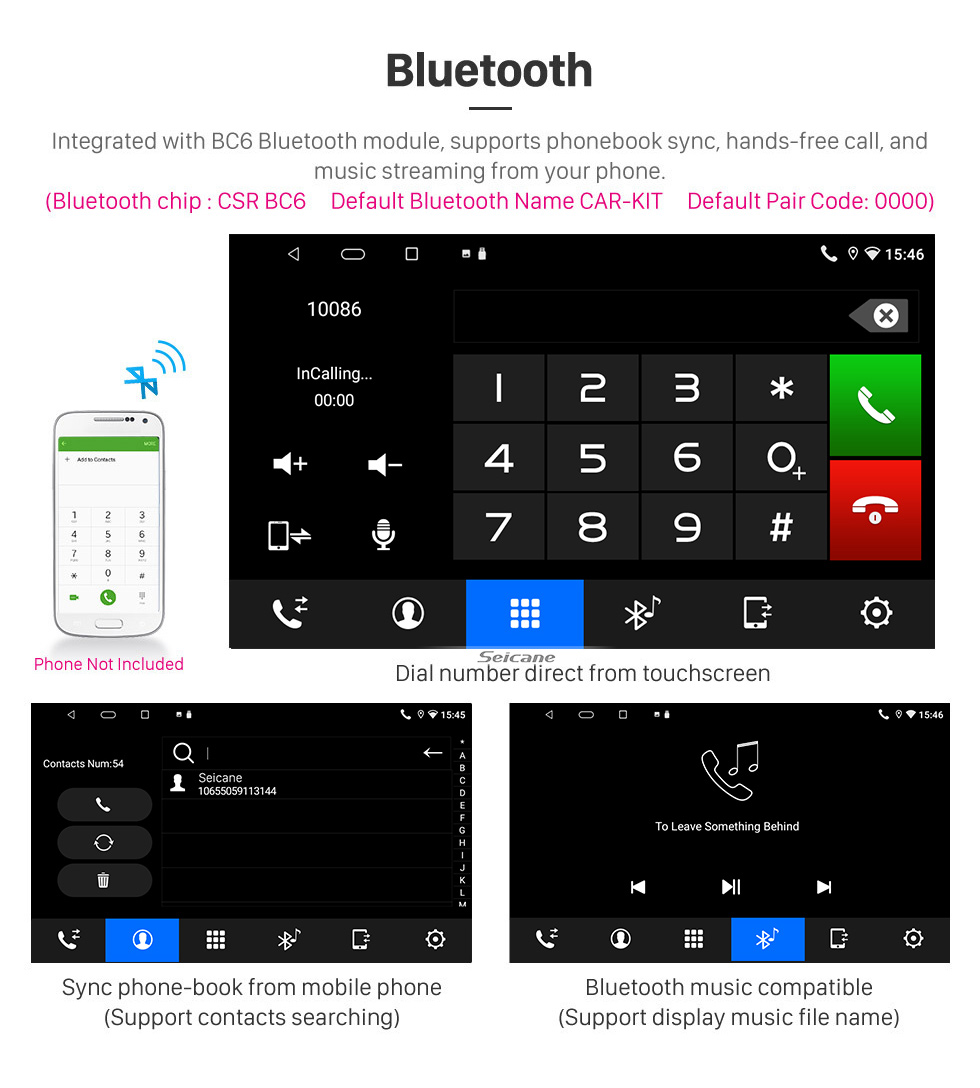 Seicane Para 2004-2007 BUICK GL8 rádio android 12.0 hd touchscreen 9 polegadas sistema de navegação gps com suporte bluetooth carplay dvr