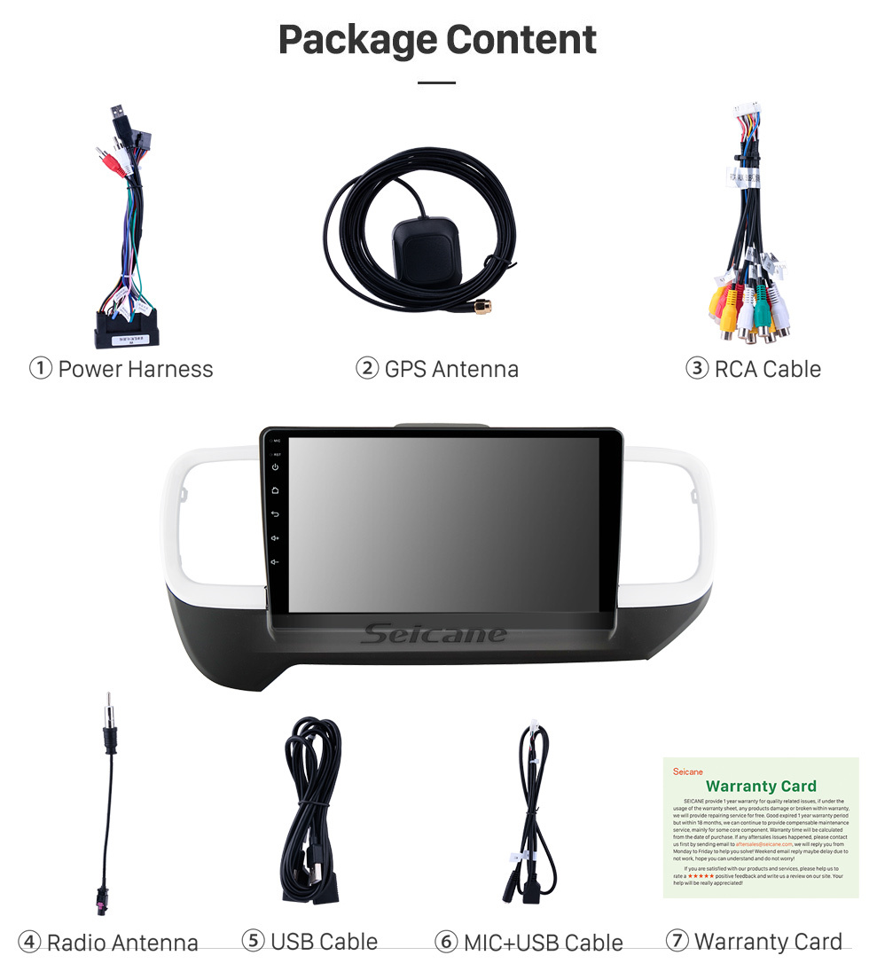 Seicane Android 11.0 For 2019 Hyundai Venue LHD Radio 9 inch GPS Navigation System with Bluetooth HD Touchscreen Carplay support SWC Seicane Android 11.0 For 2019 Hyundai Venue LHD Radio 9 inch GPS Navigation System with Bluetooth HD Touchscreen Carplay support SWC
