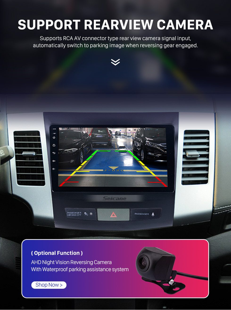 Seicane 2006-2014 MITSUBISHI Outlander 9 inch Touch Screen Android 10.0 Radio Bluetooth GPS Navigation system with WIFI support OBD2 DVR Backup camera TV USB Mirror link Seicane 2006-2014 MITSUBISHI Outlander 9 inch Touch Screen Android 10.0 Radio Bluetooth GPS Navigation system with WIFI support OBD2 DVR Backup camera TV USB Mirror link
