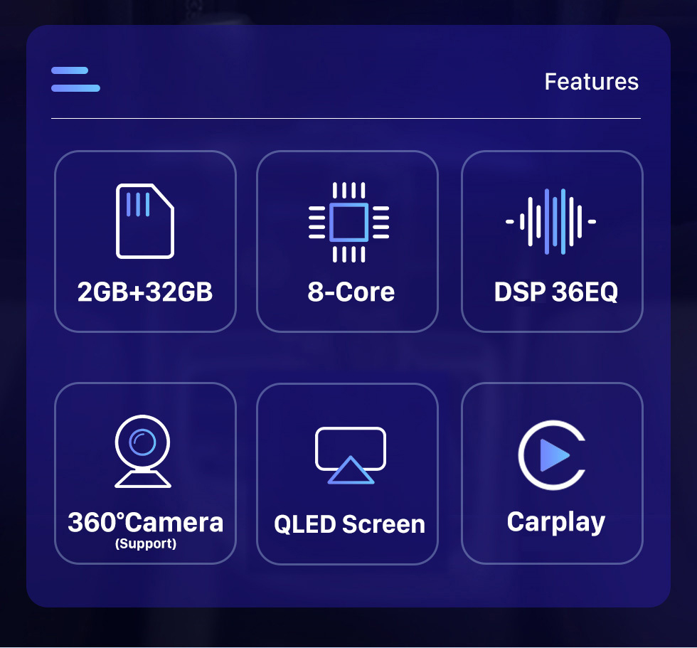 Seicane Rádio de navegação gps android 10.0 de 9,7 polegadas para 2015-2017 toyota camry com hd touchscreen bluetooth aux suporte carplay obd2